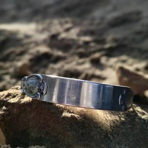 925 VINTAGE CHANTILLY or possible STRASBOURG  GORHAM SILVER SPOON BRACELET